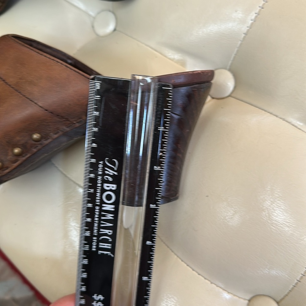 Dansko Brown Genuine Leather Clogs, sz41 - Picture 9 of 11